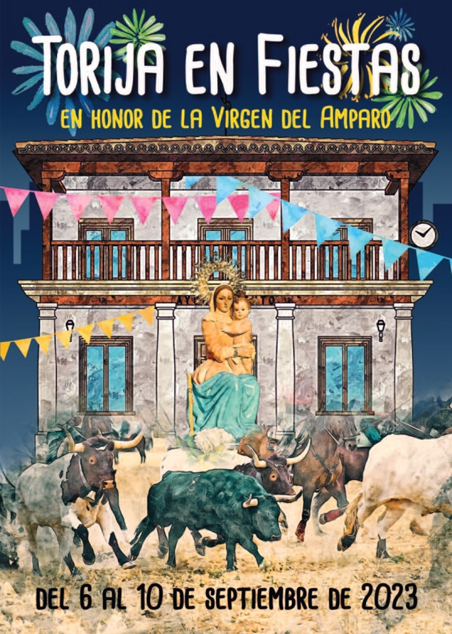 Fiestas patronales en honor a Nuestra Señora del Amparo 2023 Torija